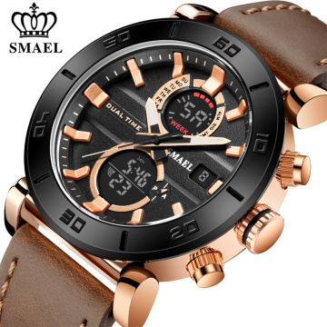 Reloj digital de cuarzo SMAEL Fashion Sport para hombre, informal